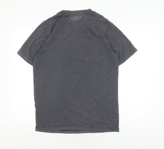 Under Armour Grey Loose Fit Men's T-Shirt Size S