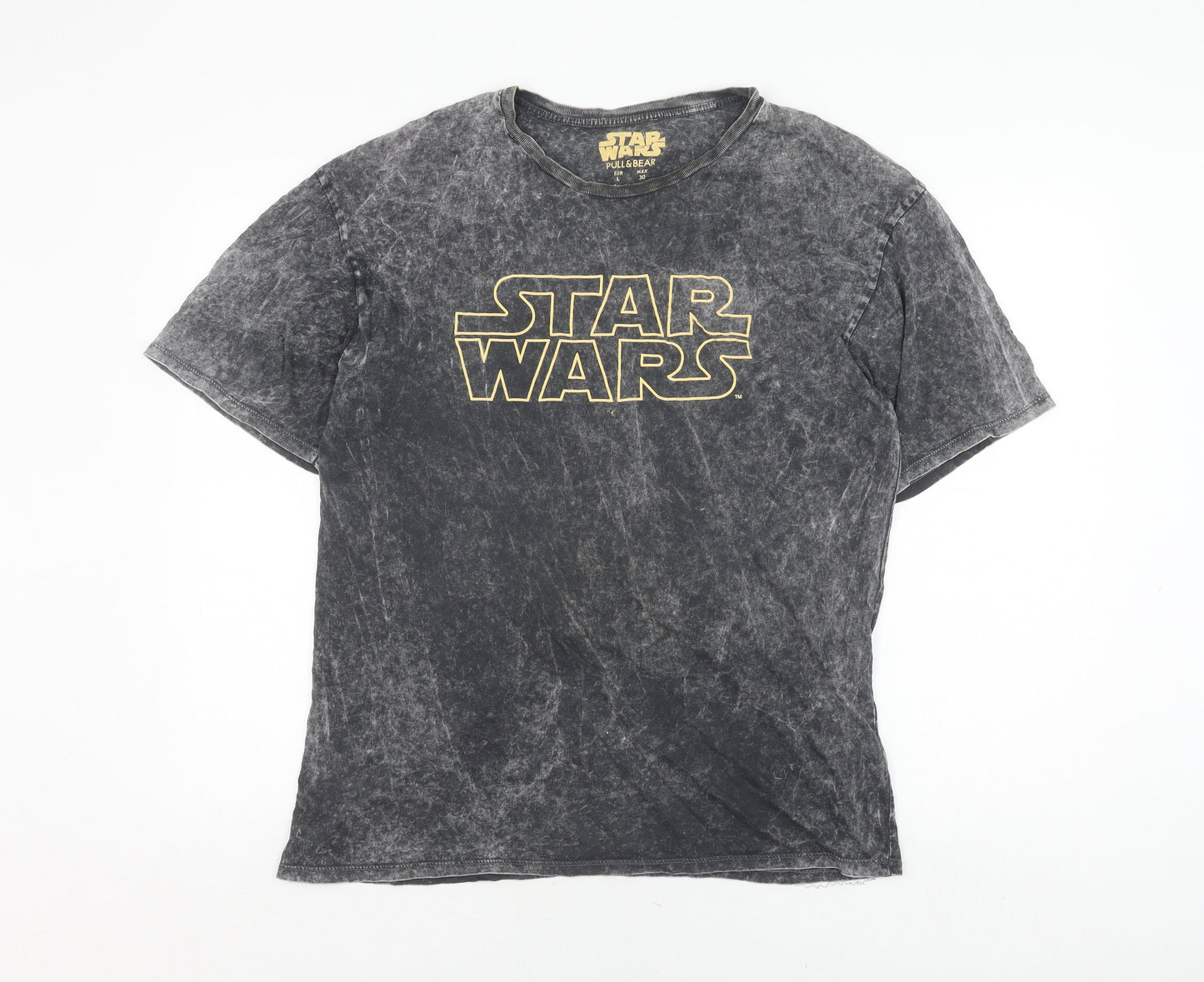 Pull & Bear Star Wars Men's Black L T-Shirt