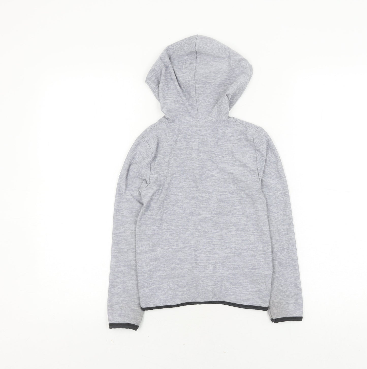 Minoti Boys Grey Full Zip Hoodie 5-6 Years Casual Wear