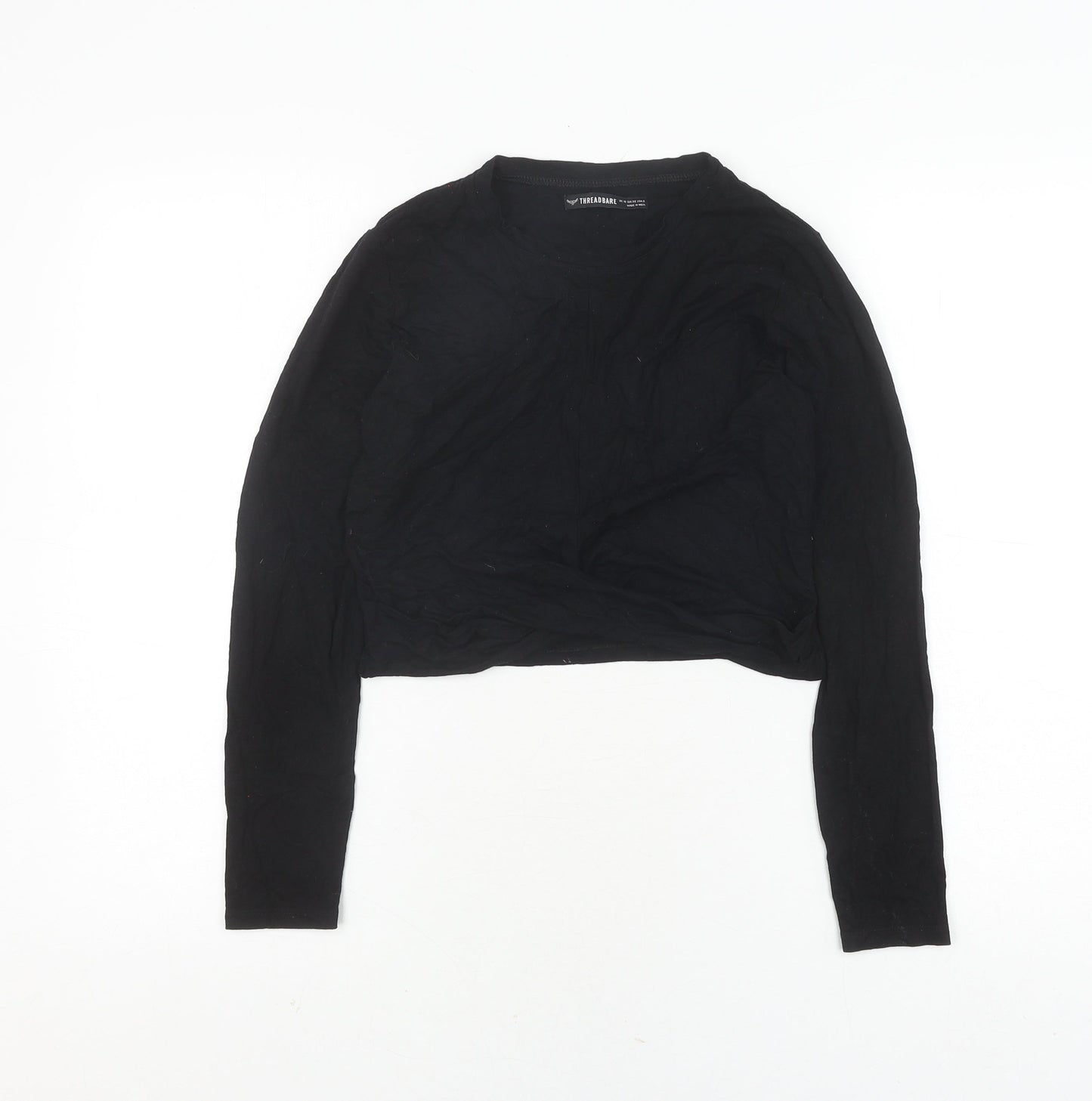 UK Size 10 Threadbare Black
