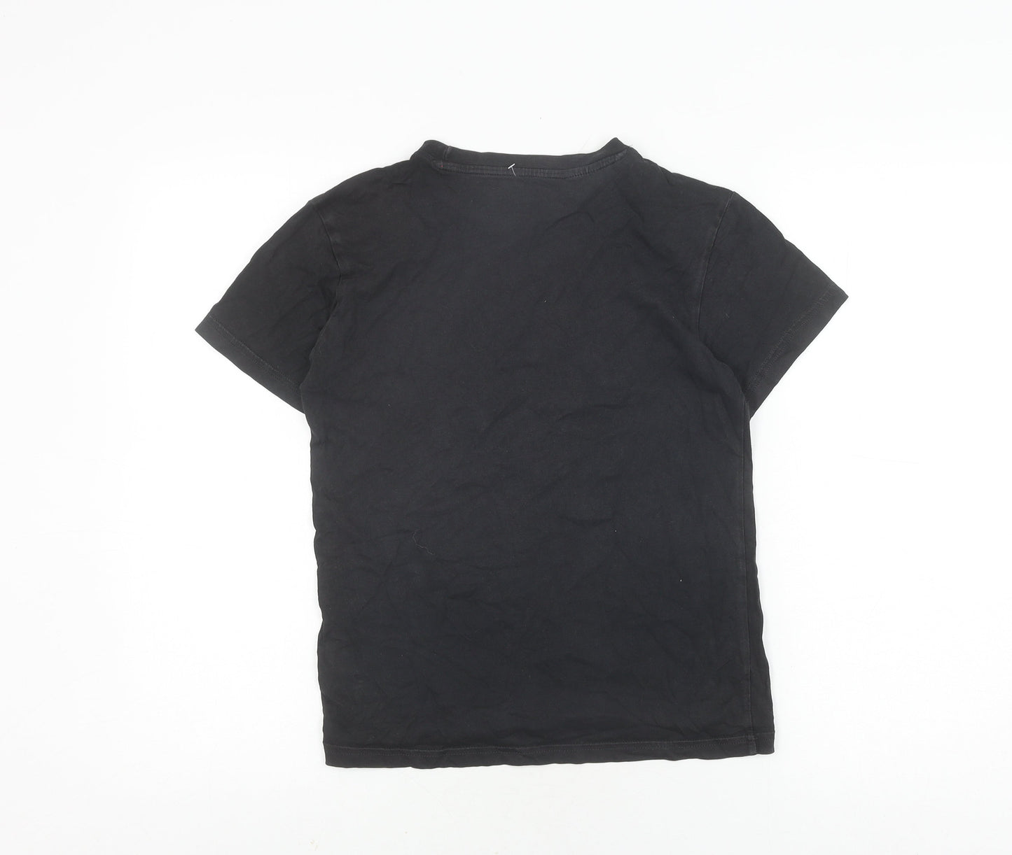 Unisex Adults UK Size M adidas Black Basic T-Shirt
