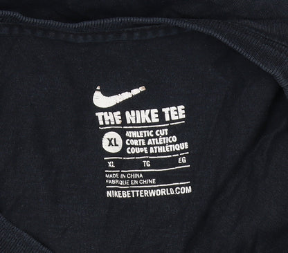 Nike Men's Black XL Athletic Fit T-Shirt