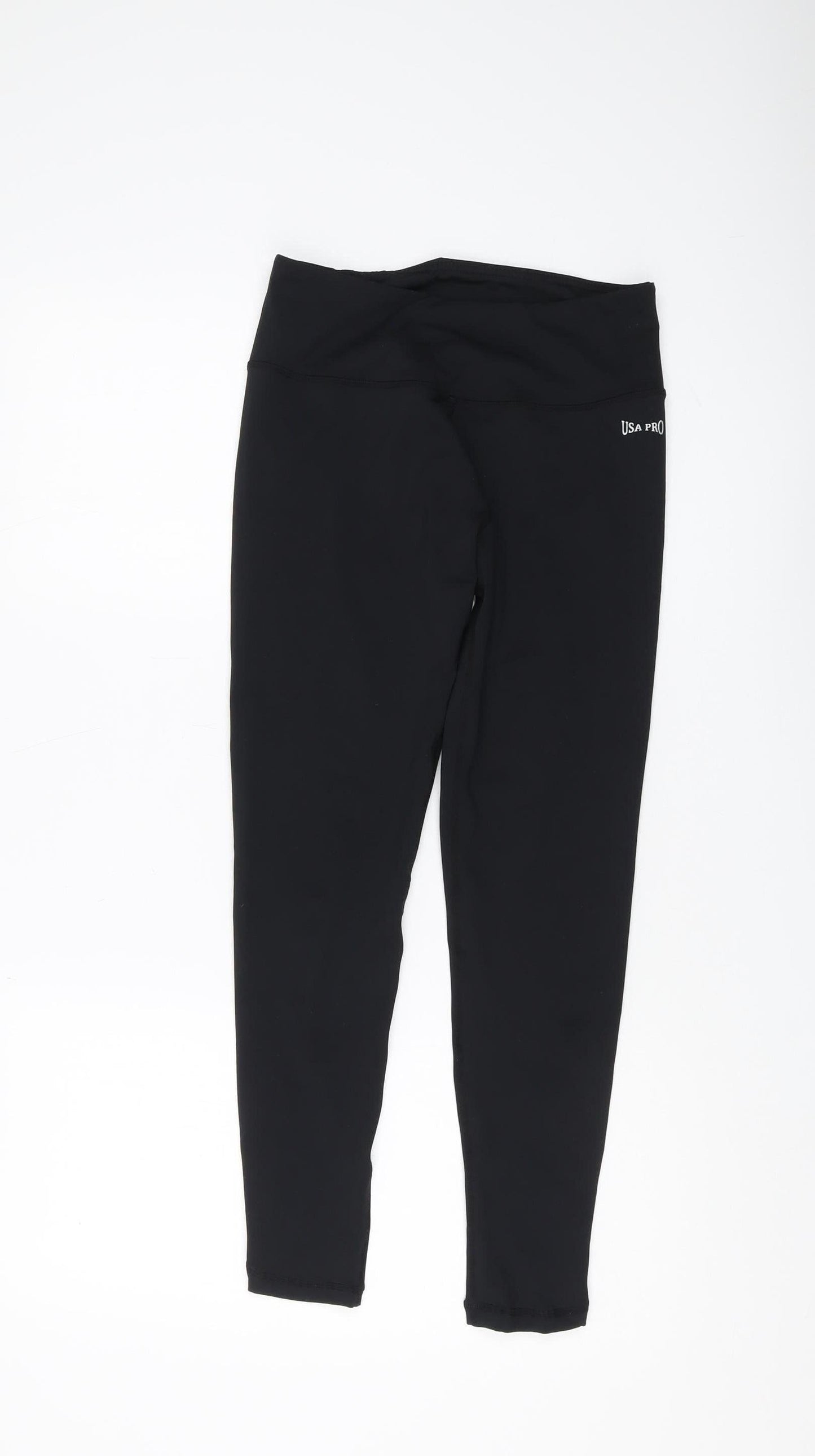 USA Pro Women's Black Leggings Size 8