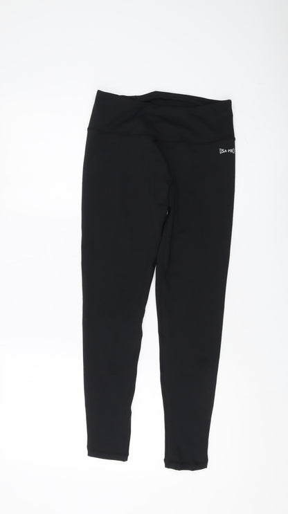 USA Pro Women's Black Leggings Size 8