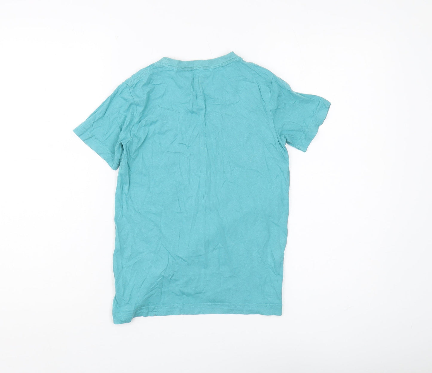 Converse Boys Blue Graphic Print T-Shirt, S, Summer Style