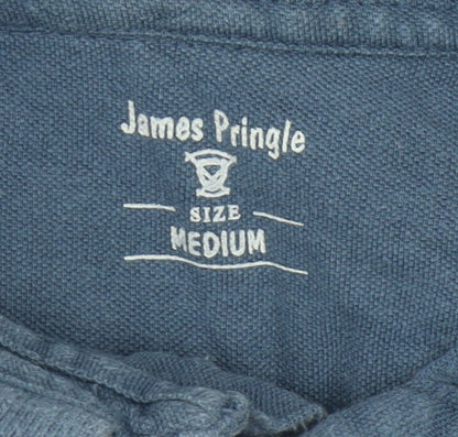 James Pringle Men's Multicoloured Striped Polo M