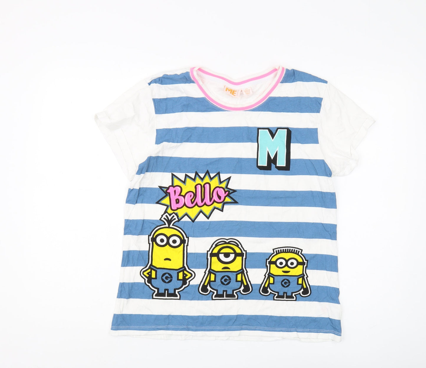 Teens UK Size L Despicable Me Multicoloured Basic T-Shirt
