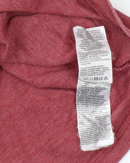 Slazenger Men's Red Polo Shirt L, Casual Comfort