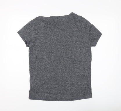 Tommy Hilfiger Men's Grey Short Sleeve T-Shirt M