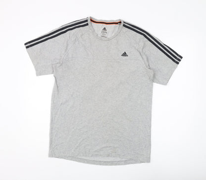 Mens UK Size M adidas Grey  T-Shirt