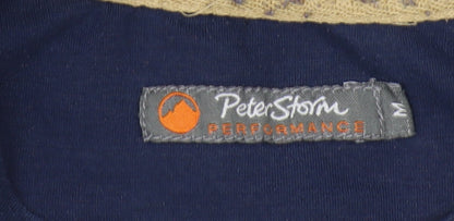 Peter Storm Blue Men's M Outdoor Graphic Tee