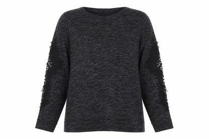 Womens UK Size 16 Dorothy Perkins Black Pullover Jumper