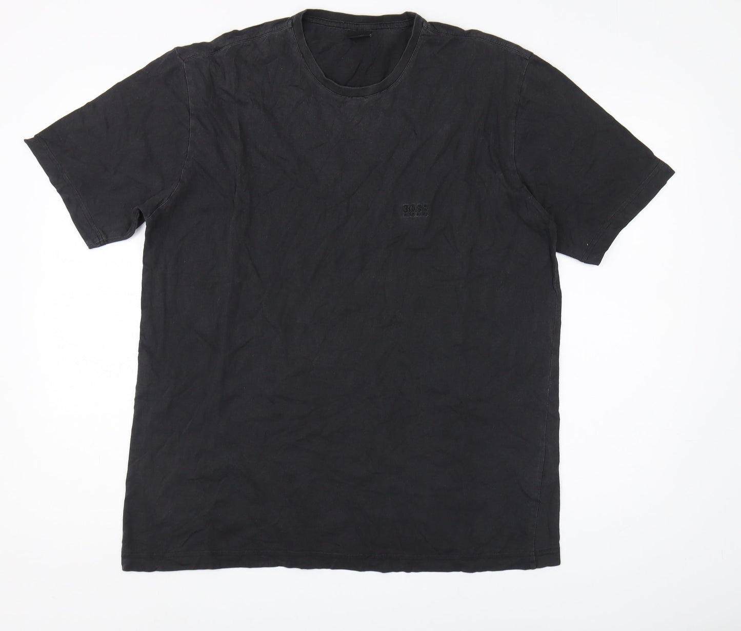 Mens UK Size L Boss Black  T-Shirt
