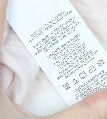 Penguin Men’s Multicoloured Striped Cotton T-Shirt L