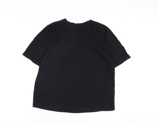 Boden Women's Black T-Shirt - Size M - Crew Neck