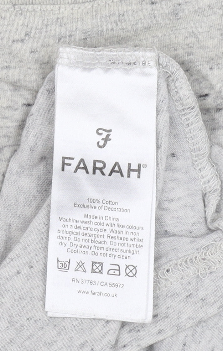 Mens UK Size XL Farah Grey  T-Shirt