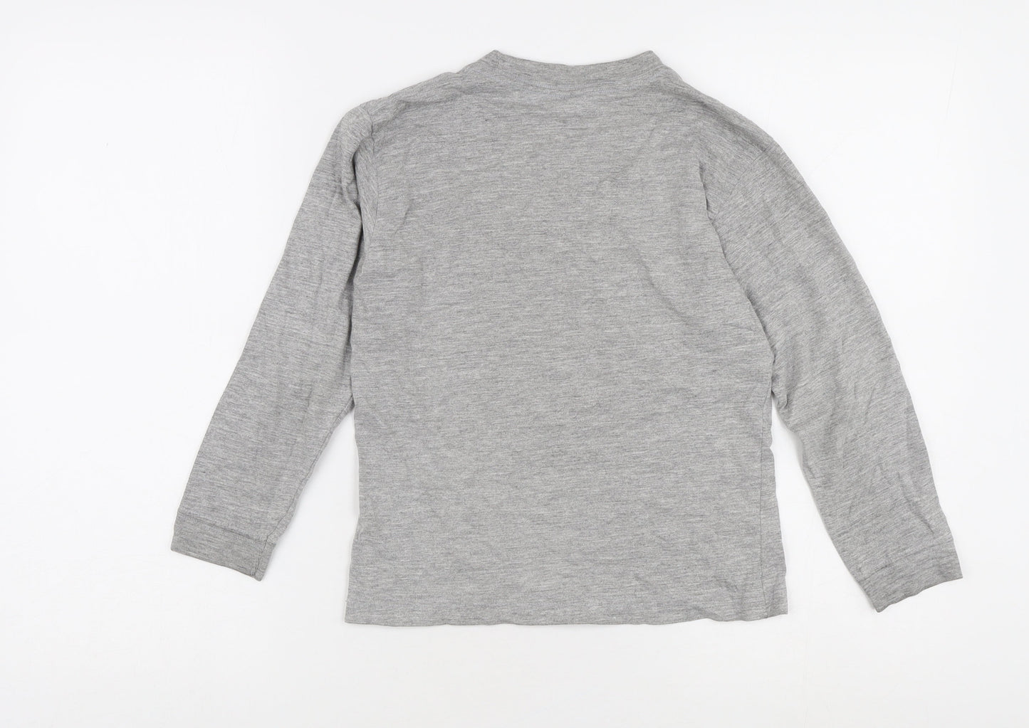 Levi's Boys Grey Logo Graphic Long Sleeve T-Shirt 11-12 Years