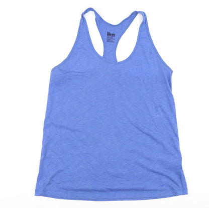 Nike Blue Sleeveless Tank for Unisex Adults - M
