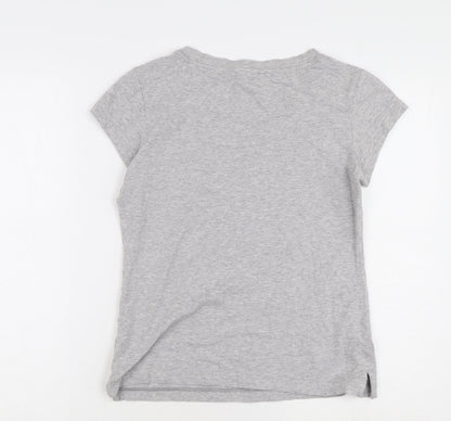 Womens UK Size 14 Team GB Grey Jersey T-Shirt