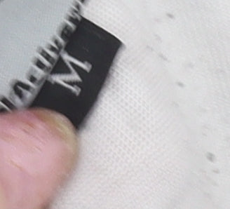 Haka Men's White Graphic Print T-Shirt, Size M