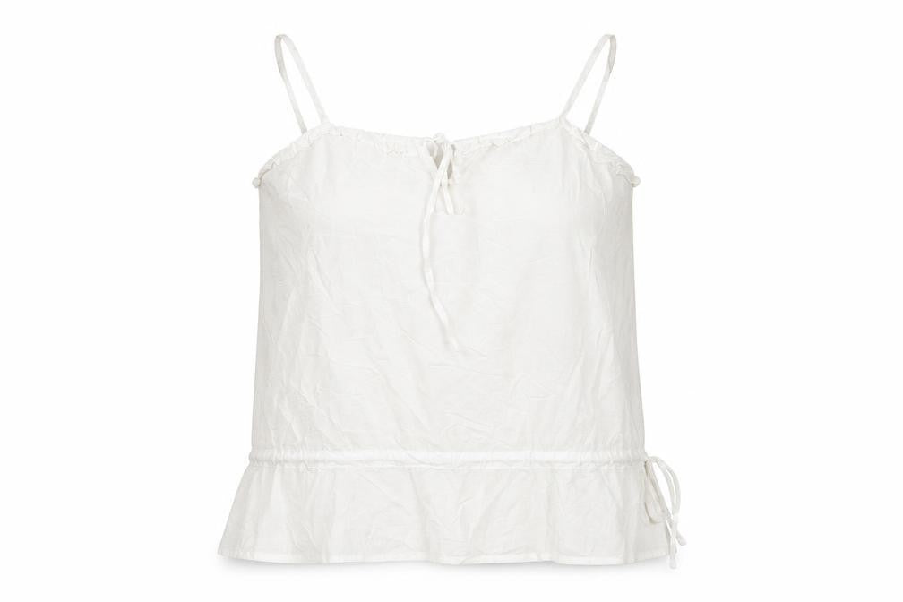 Womens UK Size 12 Mantaray White Camisole Tank