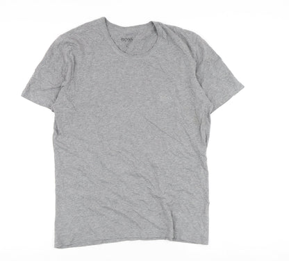 Mens UK Size M HUGO BOSS Grey  T-Shirt