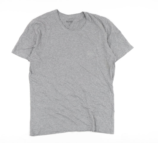 Mens UK Size M HUGO BOSS Grey  T-Shirt