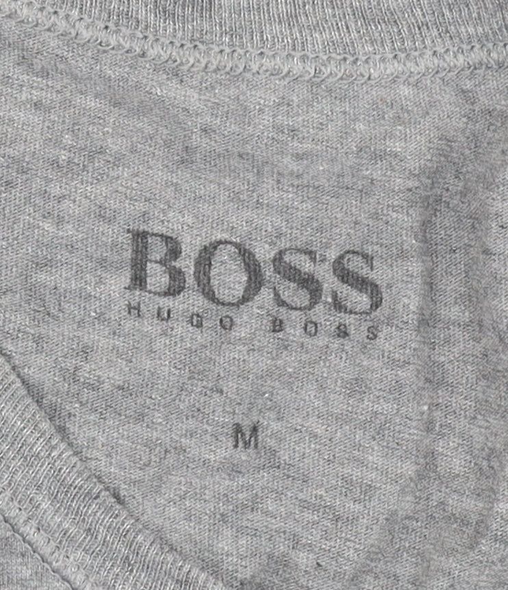 Mens UK Size M HUGO BOSS Grey  T-Shirt