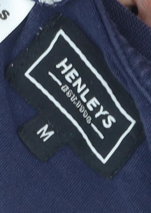 Mens UK Size M Henleys Multicoloured  T-Shirt
