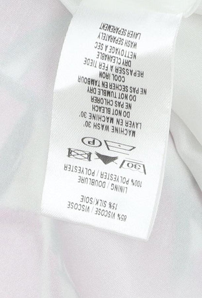 Minuet Women’s Pink Geometric A-Line Dress, Size 8