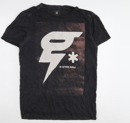 Mens UK Size M G-Star RAW Black  T-Shirt