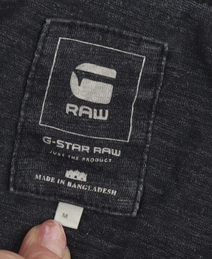Mens UK Size M G-Star RAW Black  T-Shirt