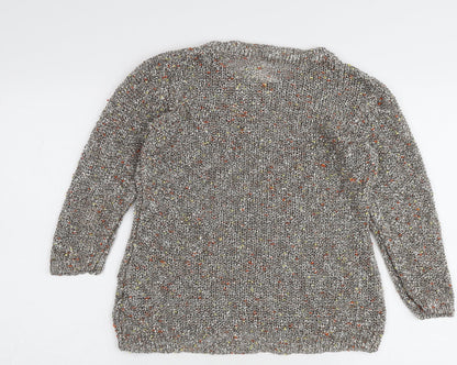 Womens UK Size 10 Per Una Multicoloured Pullover Jumper