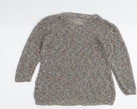 Womens UK Size 10 Per Una Multicoloured Pullover Jumper