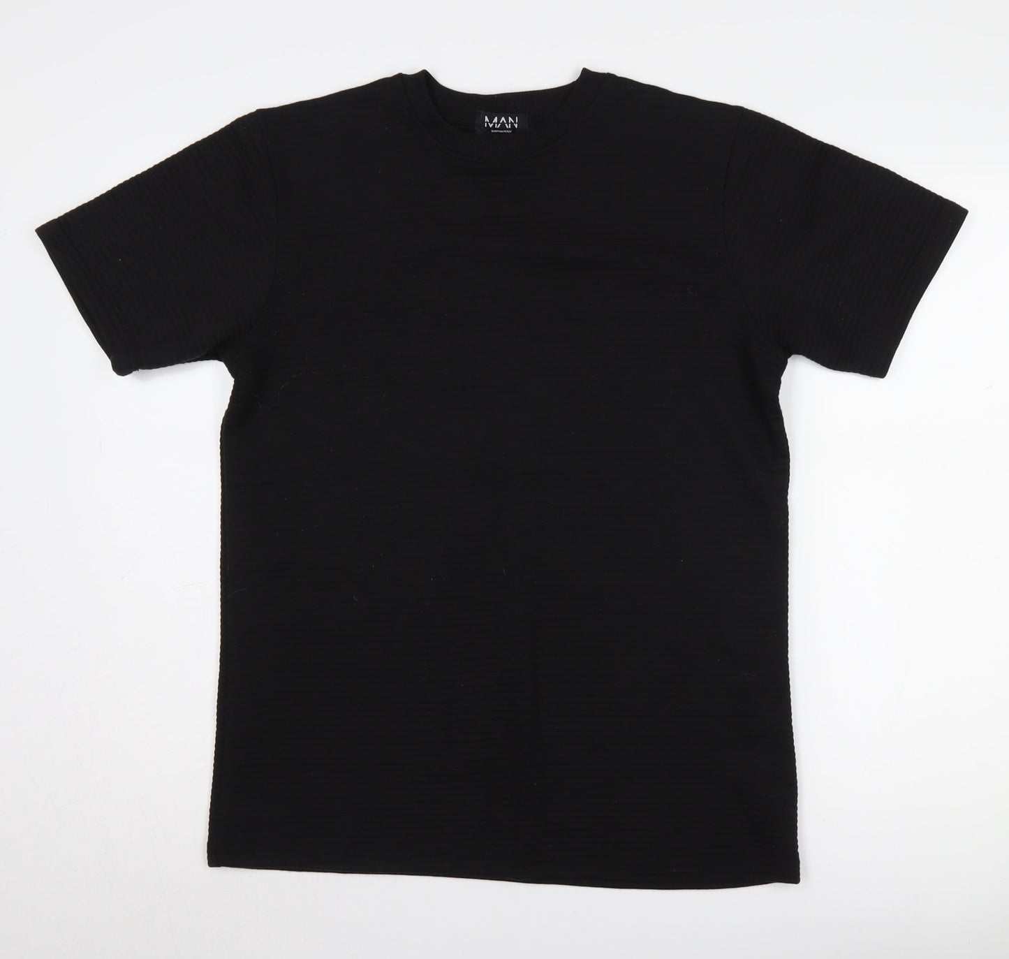 Mens UK Size M boohooMAN Black  T-Shirt