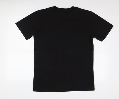 Mens UK Size M boohooMAN Black  T-Shirt