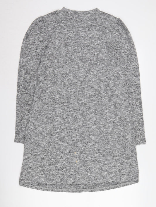 Dorothy Perkins Women’s Grey Knit Dress - Size 14