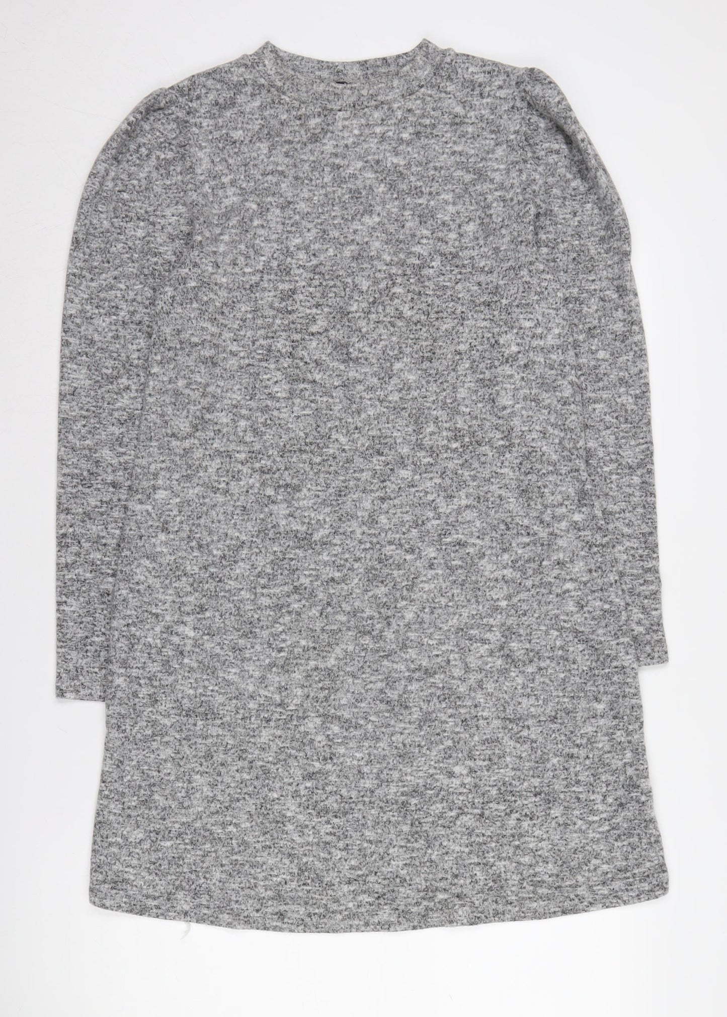 Dorothy Perkins Women’s Grey Knit Dress - Size 14