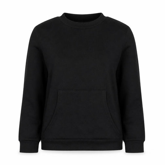 Womens UK Size S Boohoo Black Pullover Jumper