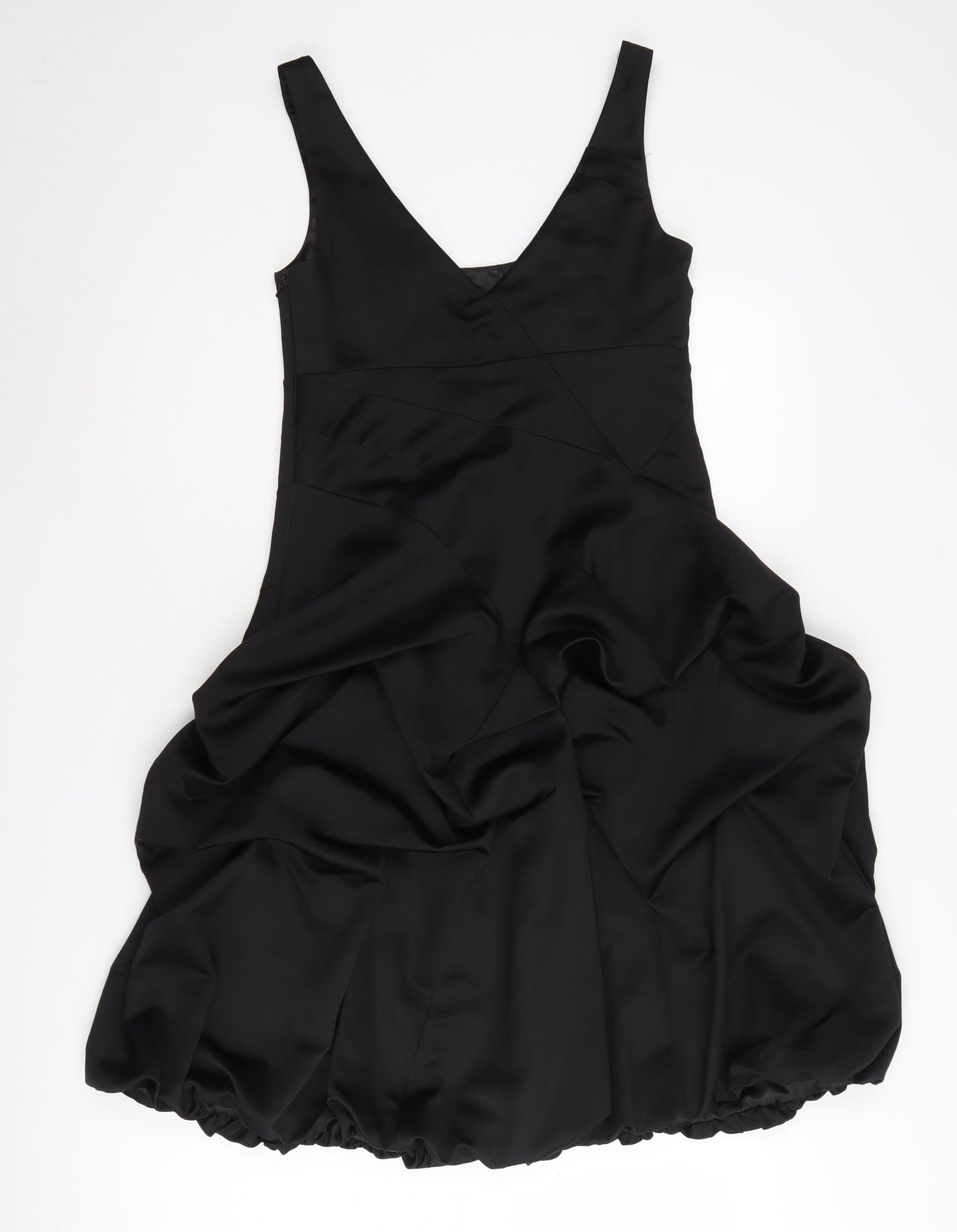 Monsoon Women's Black Bubble Hem Dress Size 8