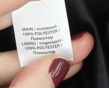 Monsoon Women's Black Bubble Hem Dress Size 8