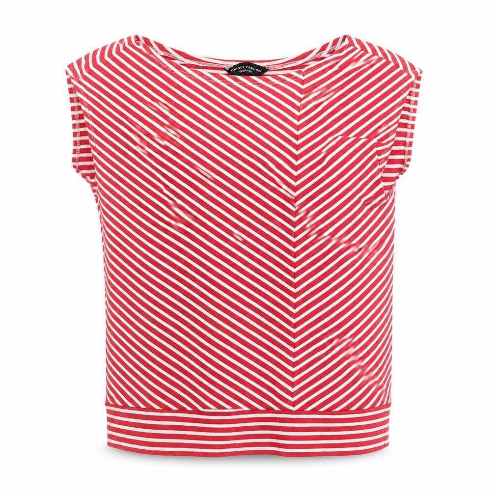 Womens UK Size 16 Dorothy Perkins Red Basic T-Shirt