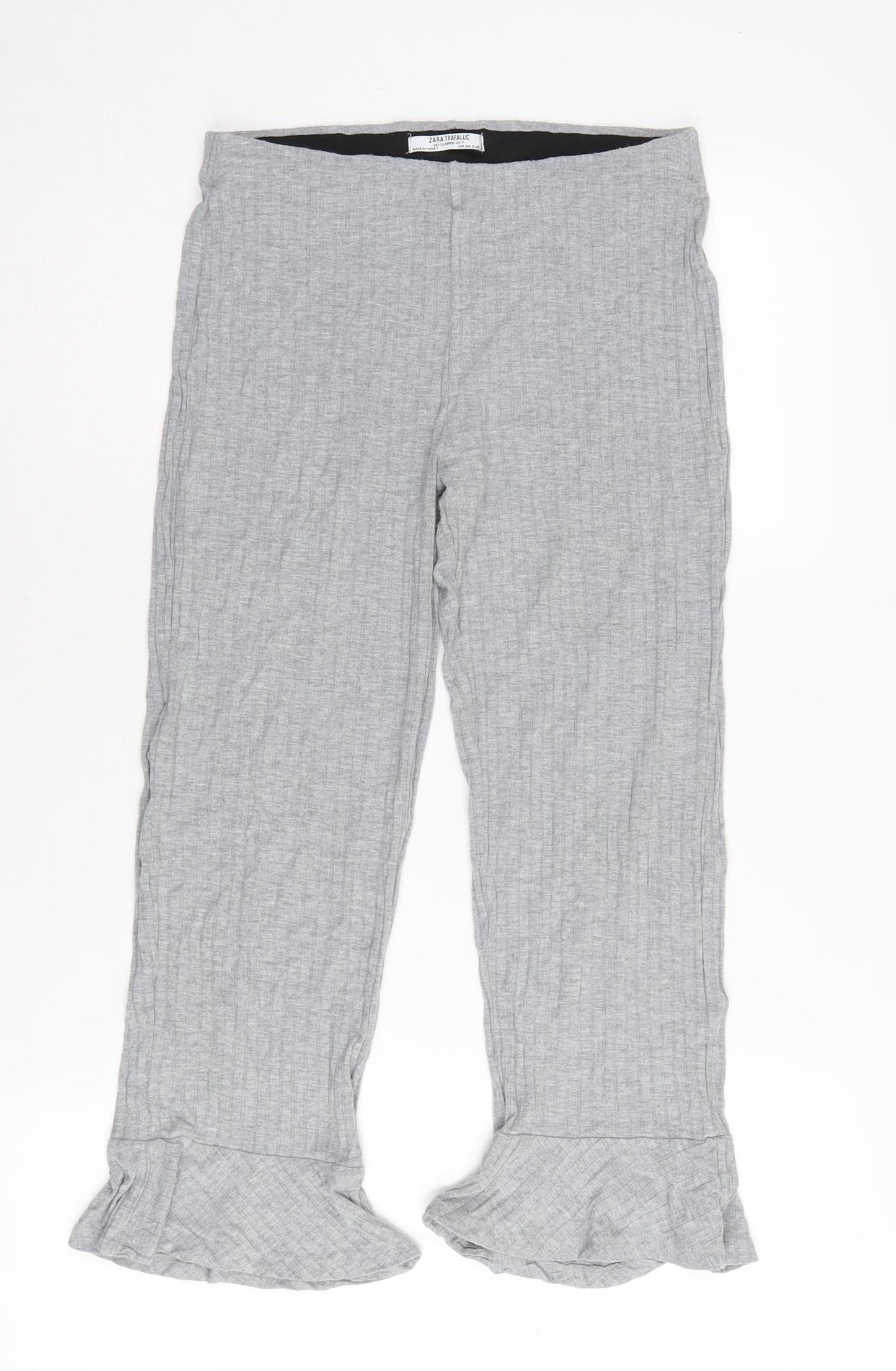 Zara Trafaluc Grey Cropped Women’s Leggings Size 8
