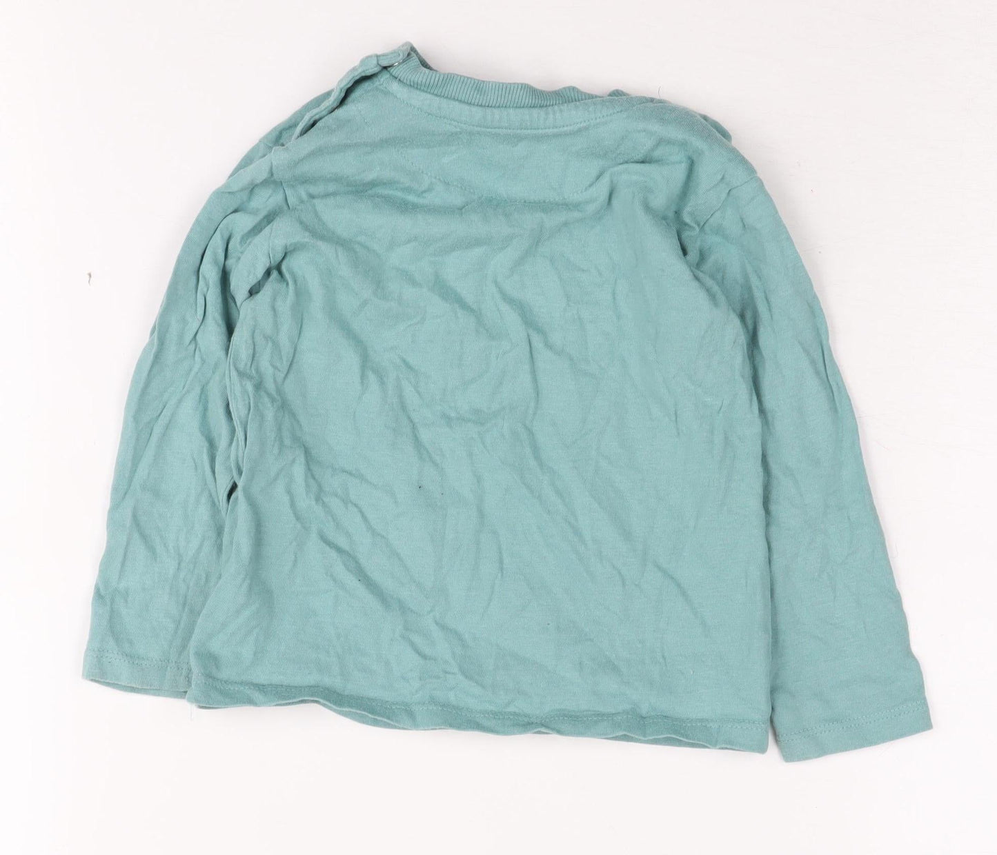 Marks and Spencer Unisex Green T-Shirt, 12-18 Months