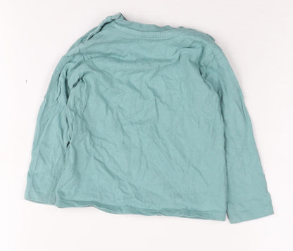 Marks and Spencer Unisex Green T-Shirt, 12-18 Months