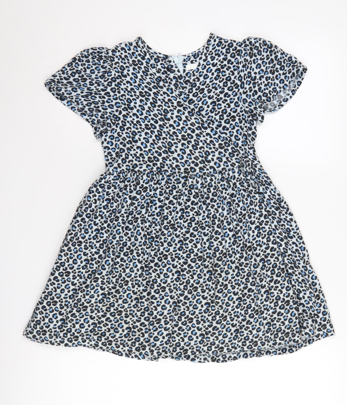 Marks and Spencer Girls Animal Print Dress 6-7 Years