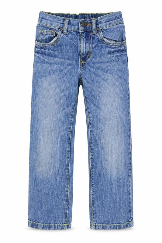 Demo Boys Blue Straight Jeans Age 7 Years