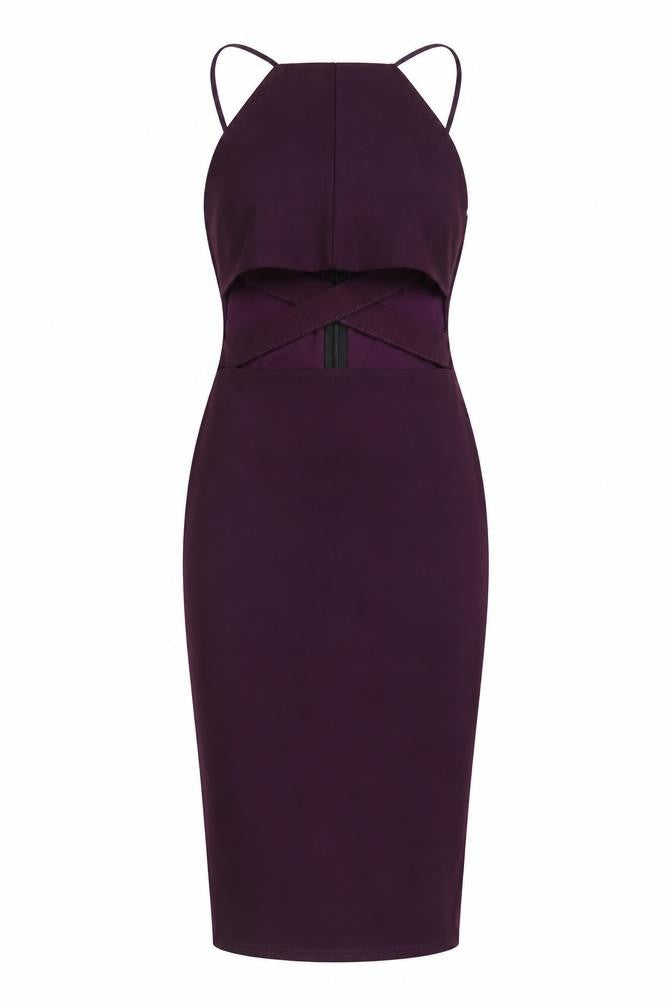 Missguided Women's Purple Bodycon Dress Size 4