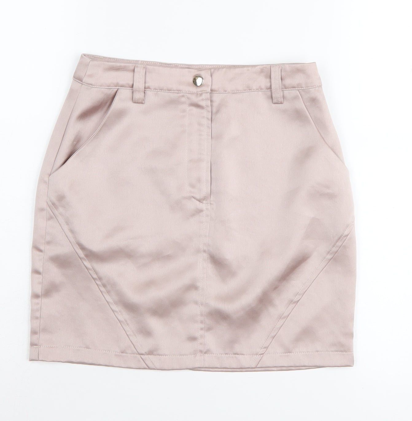 Missguided Women's Beige Pencil Skirt Size 4