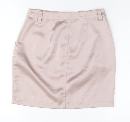 Missguided Women's Beige Pencil Skirt Size 4